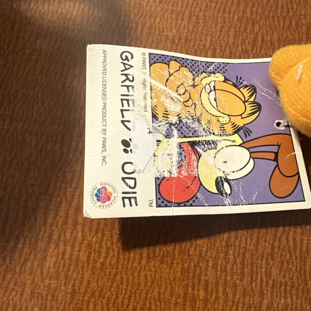 Vtg Garfield Santa Nanco With Tag